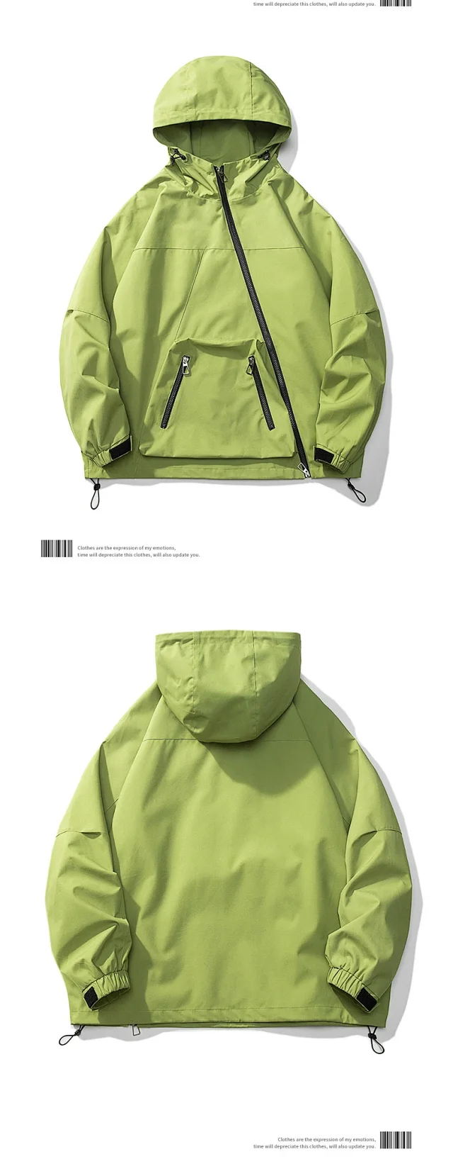 Men's Spring/Fall Outdoor Hiking Jacket Detail