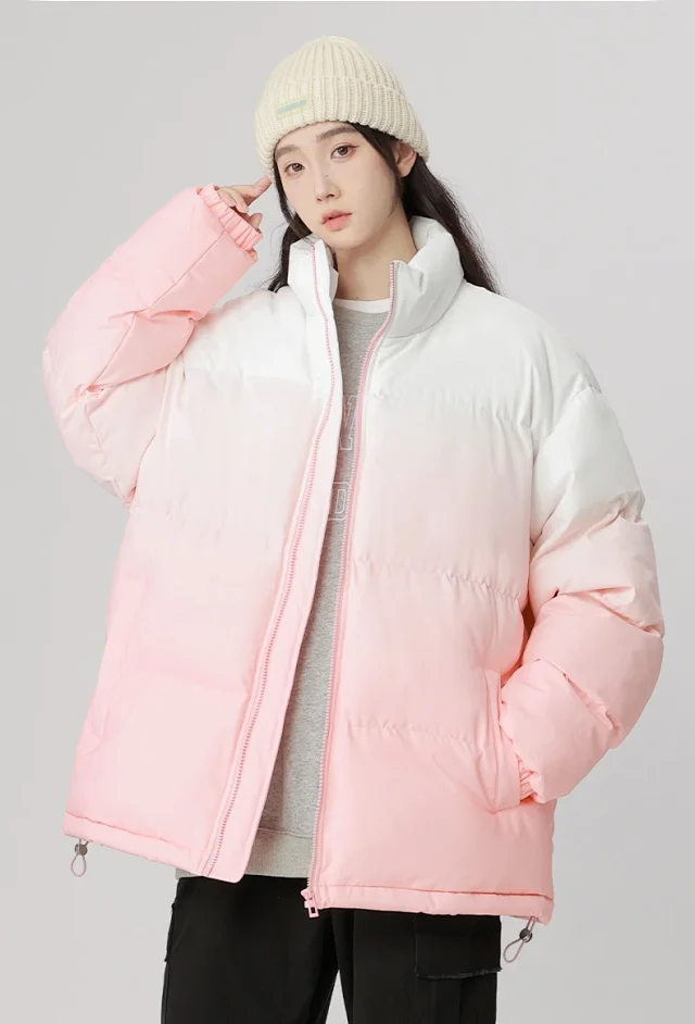 2025 Winter Men's Gradient Puffer Coat Detail