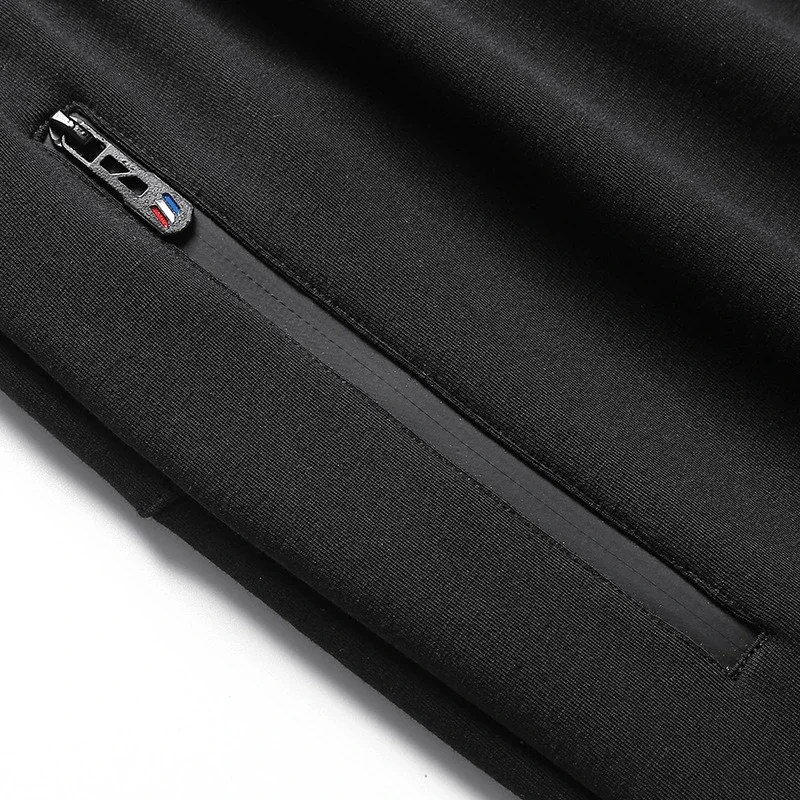Men's Winter Joggers: Fleece-Lined, Zipper Pockets