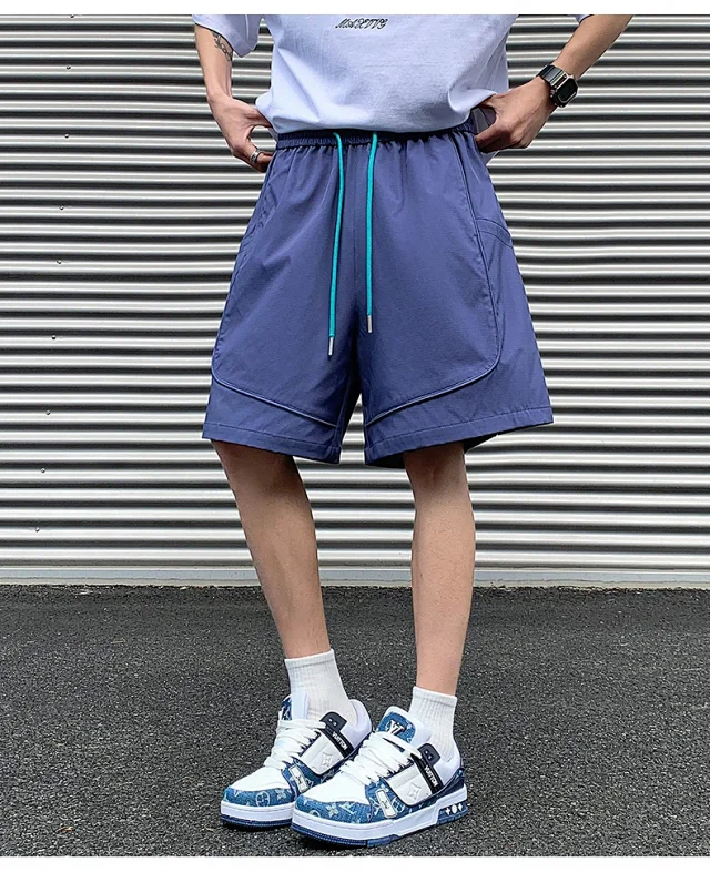 Men's Summer Ice Silk Outdoor Shorts Detail