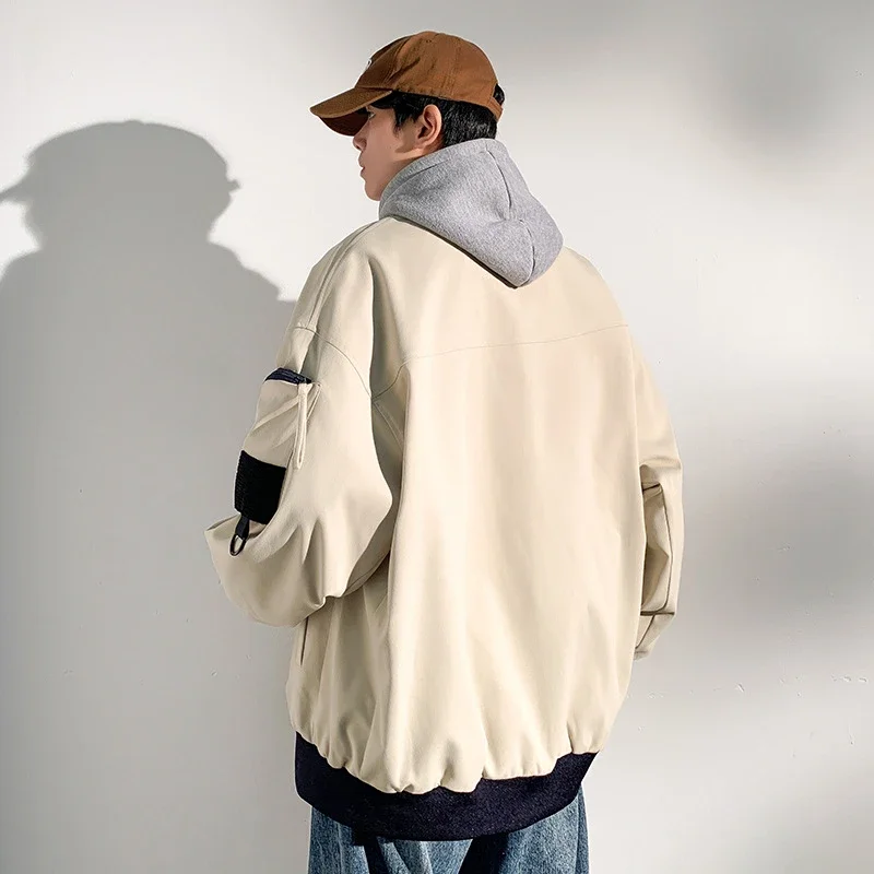 2025 Men's Autumn Stand-collar Flight Jacket
