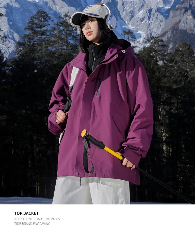 Unisex Mountain Windbreaker for Outdoor Detail