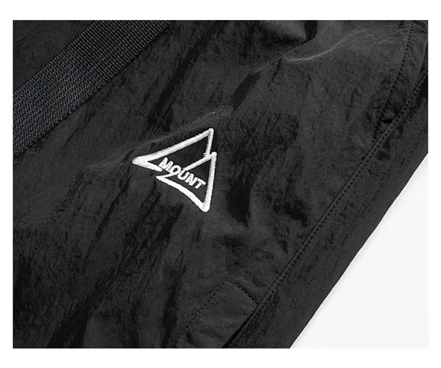 Autumn Men's Parachute Cargo Pants Detail
