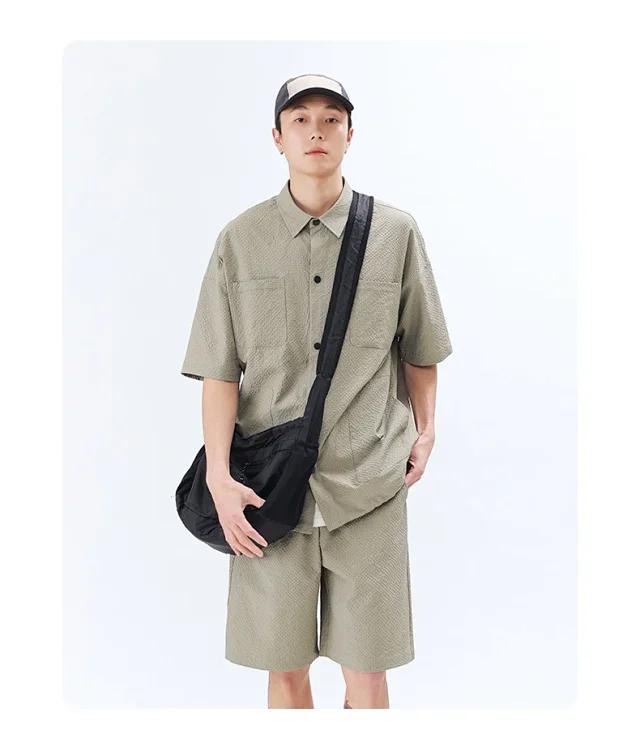 2025 Men's Summer Sporty Set (Ice Silk) Detail