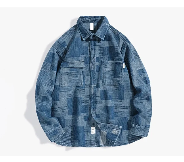 Heavyweight Long-Sleeve Shirt for Men Detail