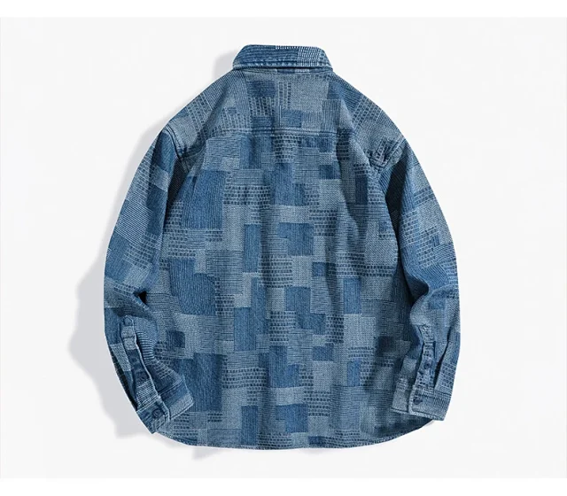 Heavyweight Long-Sleeve Shirt for Men Detail