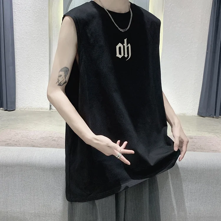 Cotton Men's Summer Sleeveless T-shirt