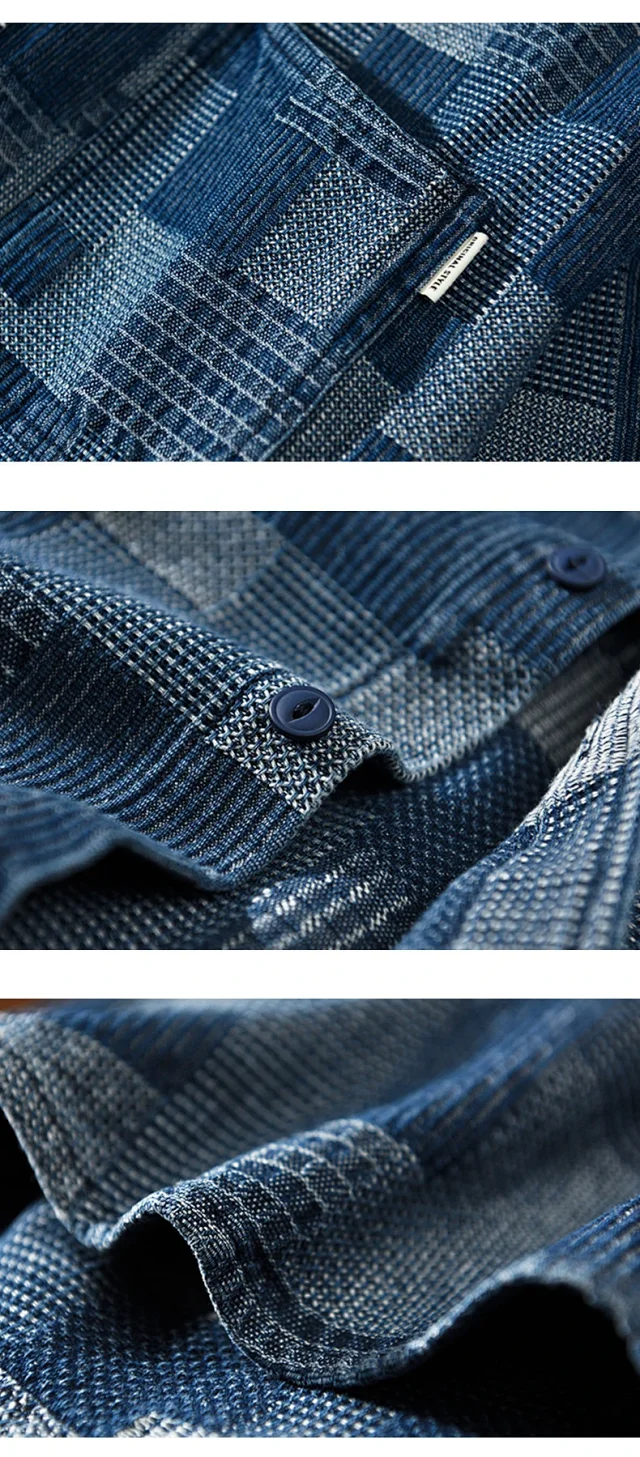 Heavyweight Long-Sleeve Shirt for Men Detail