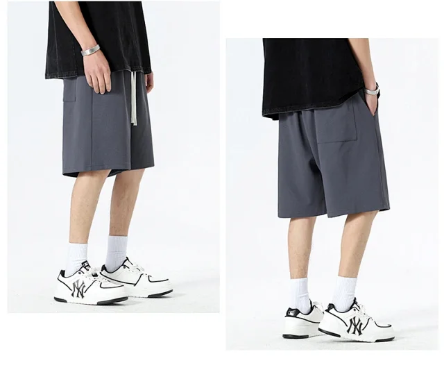 2025 Summer Solid-color Sport Shorts Detail