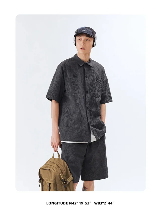 2025 Men's Summer Sporty Set (Ice Silk) Detail