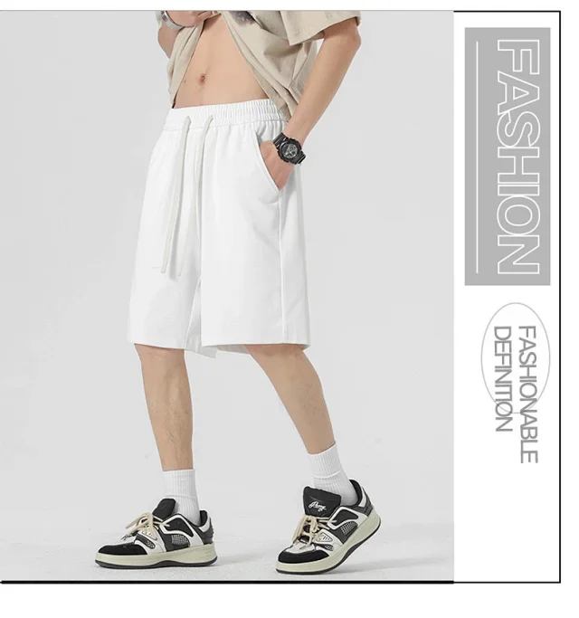 2025 Summer Solid-color Sport Shorts Detail