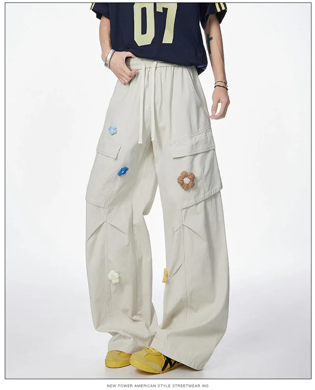 Vintage Multi - Pocket Straight Work Pants Detail