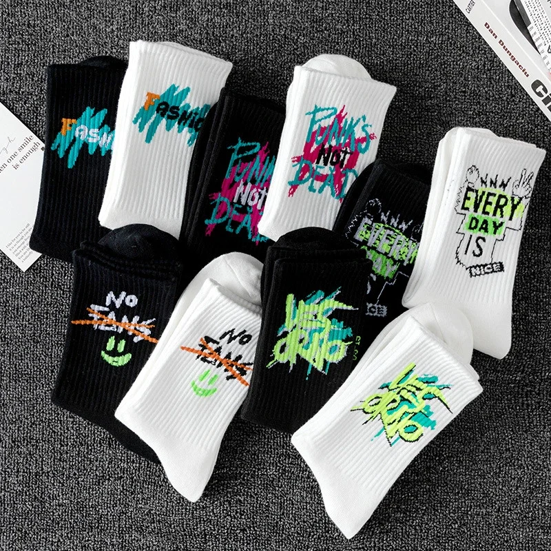 Graffiti Men's Ankle Sports Socks（20 pairs）