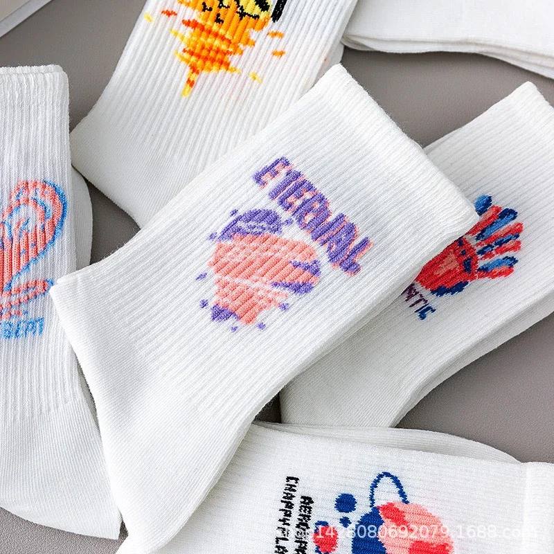 Women's Korean Style Cotton Socks（10 pairs）