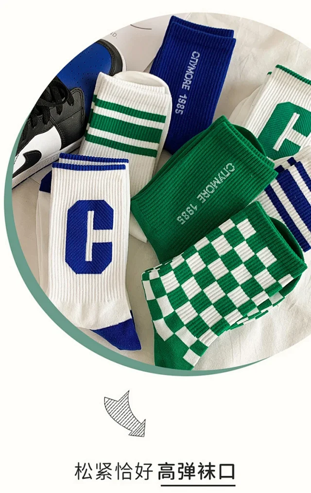 Korean Student Spring/Summer Socks（10 pairs） Detail