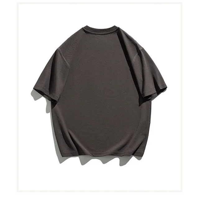 Men's Summer Crew Neck T-shirt Detail