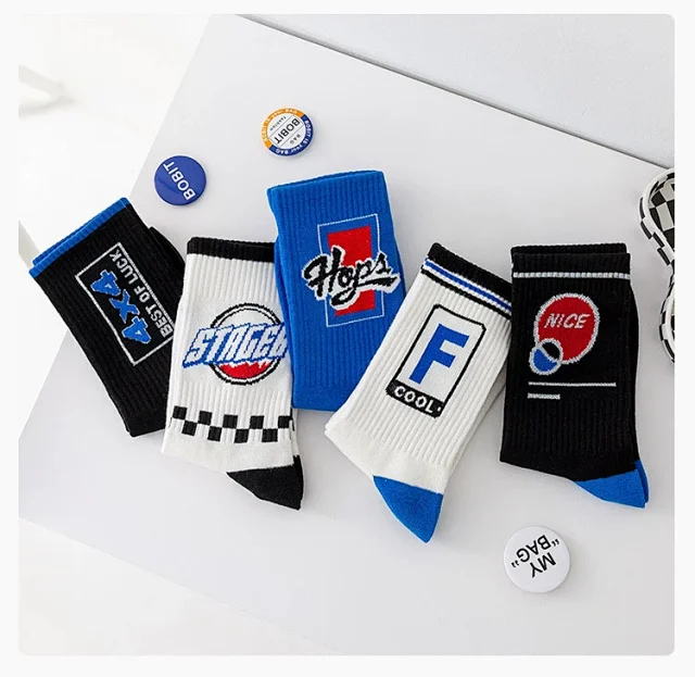 Men's Summer Cotton Mid-Calf Socks（10 pairs） Detail