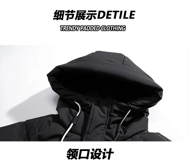 2025 Winter Men's Puffer Jacket Detail