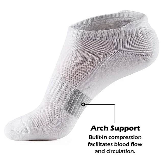 Breathable Unisex Sports Ankle Socks（10 pairs） Detail
