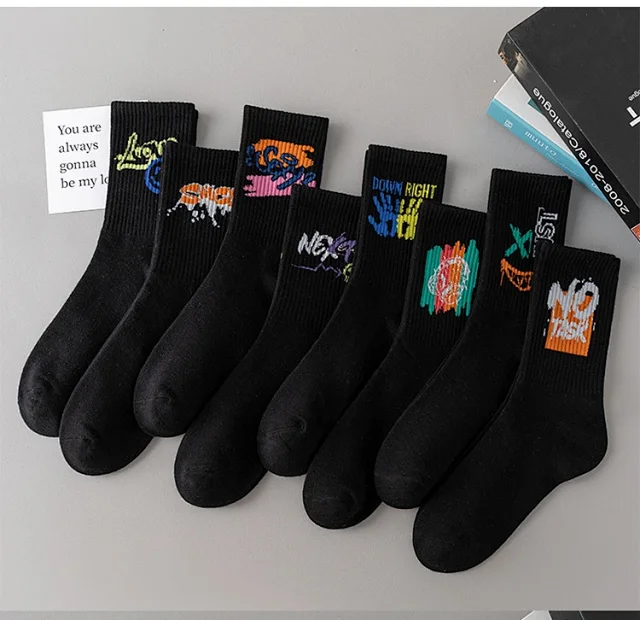 Men's Oversize Mid-Calf Sports Socks（30 pairs） Detail