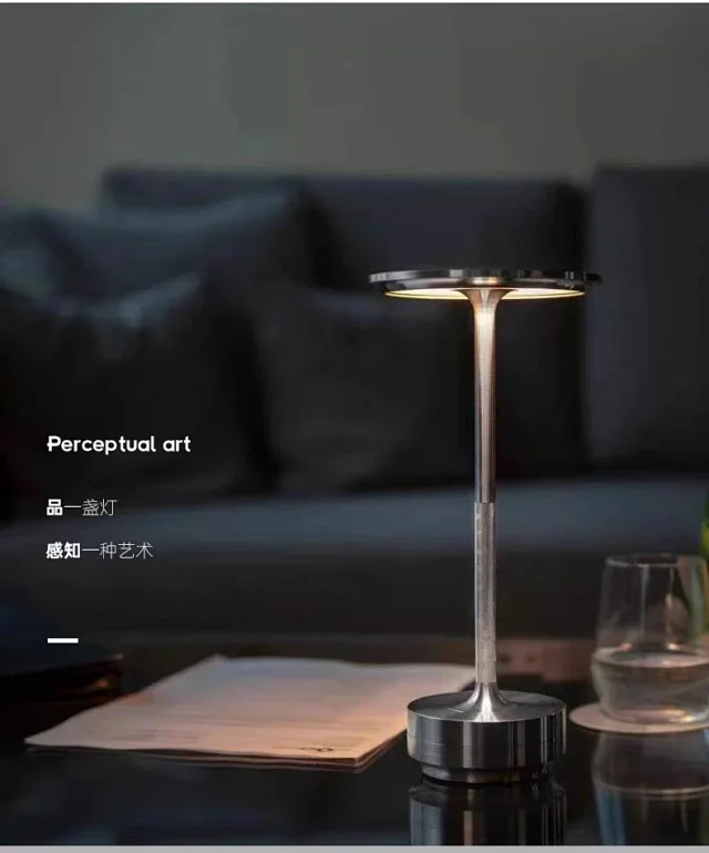 Black Table Lamps Detail