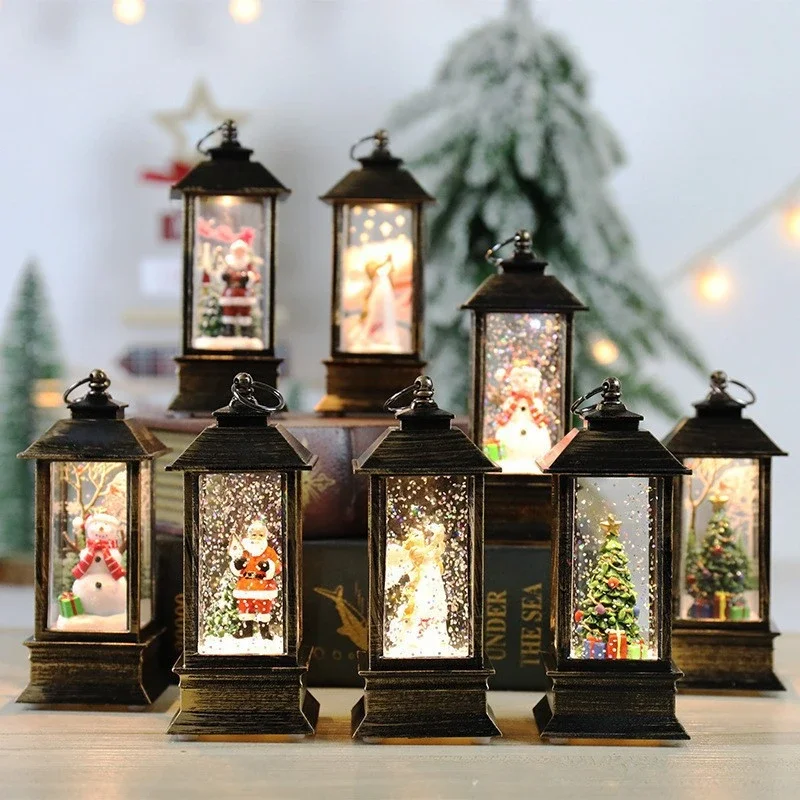 Santa Lantern Decoration