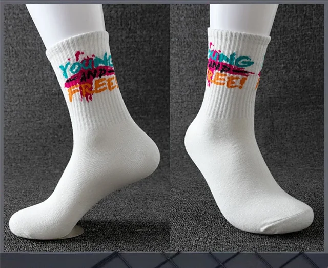 Graffiti Men's Ankle Sports Socks（20 pairs） Detail