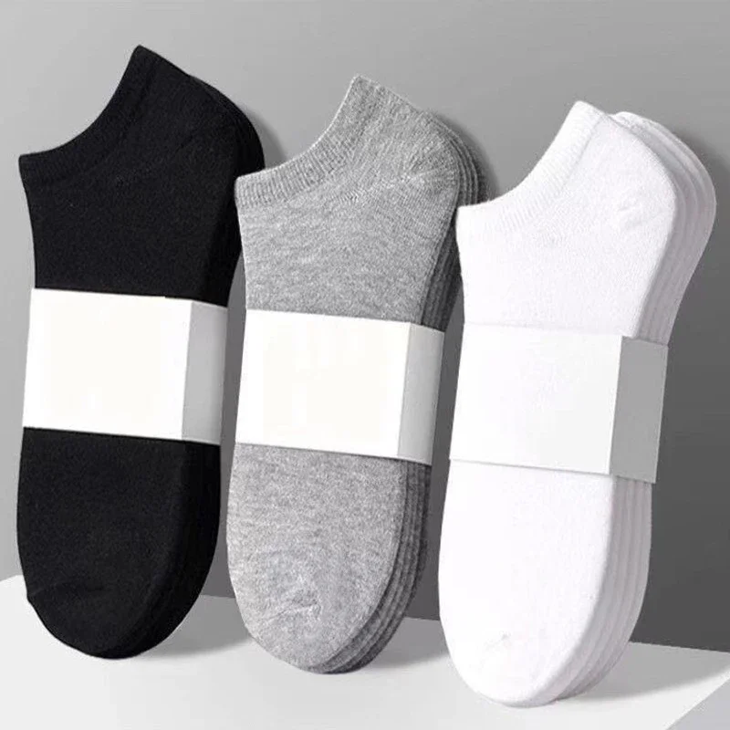 Men's Summer Cotton Ankle Socks（15 pairs）