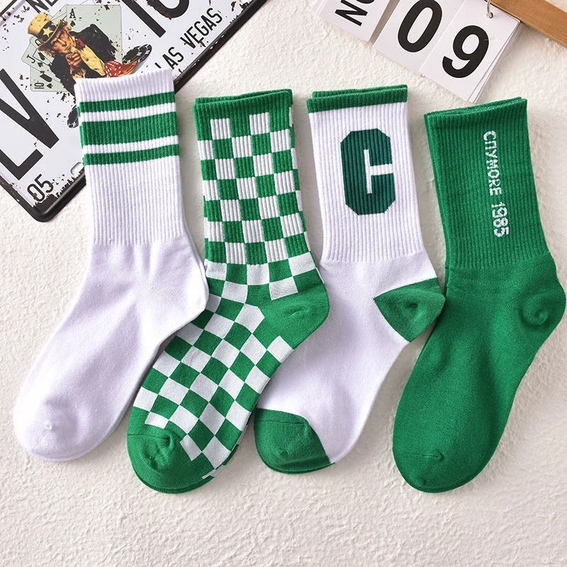 Korean Student Spring/Summer Socks（10 pairs）
