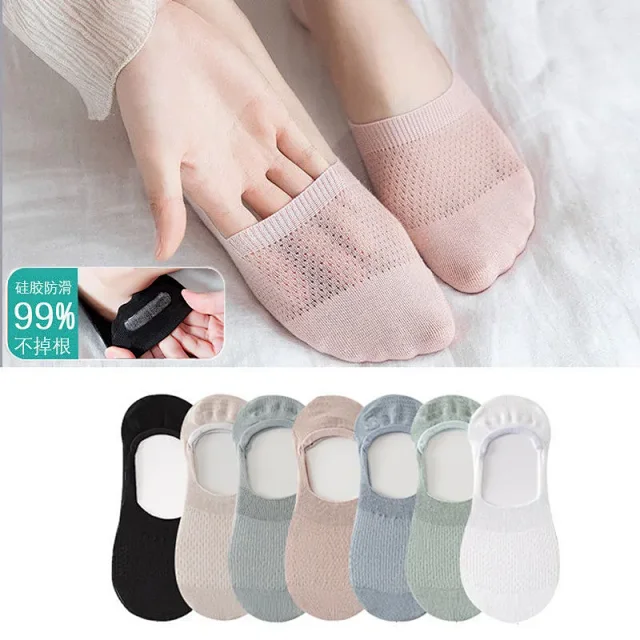 Women's Cotton No-Show Socks（10 pairs） Detail