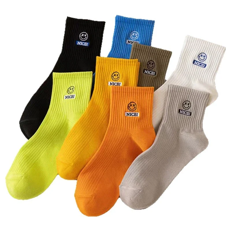 Breathable White Cartoon Socks（10 pairs）