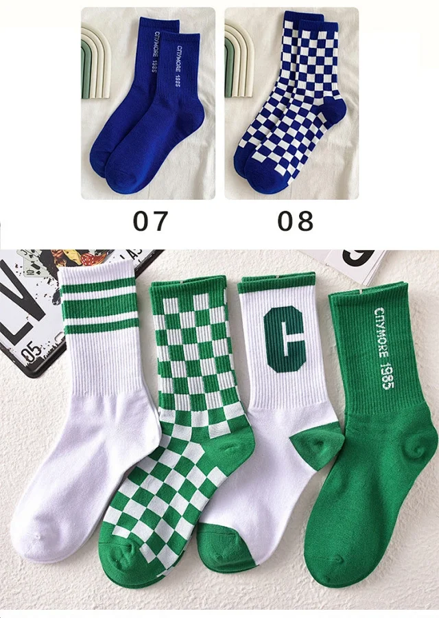 Korean Student Spring/Summer Socks（10 pairs） Detail