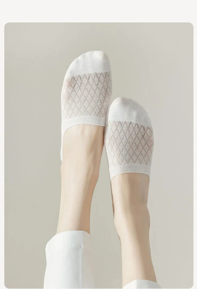 Women's Summer No-Slip Invisible Socks（10 pairs） Detail