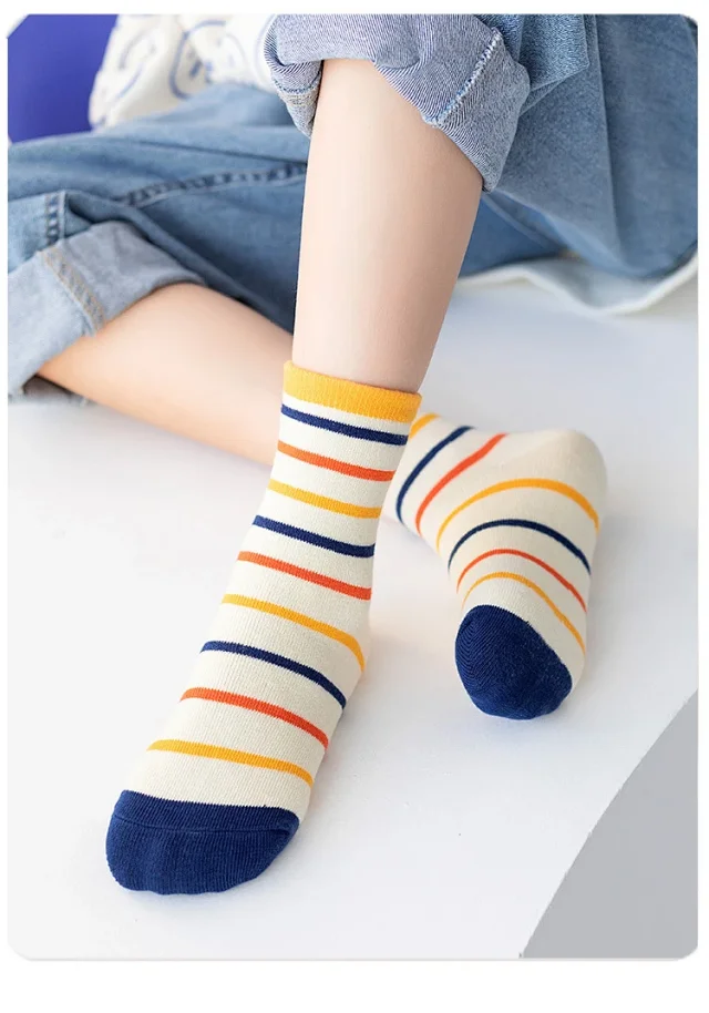 Baby Cotton Socks for Boys Girls（10 pairs） Detail