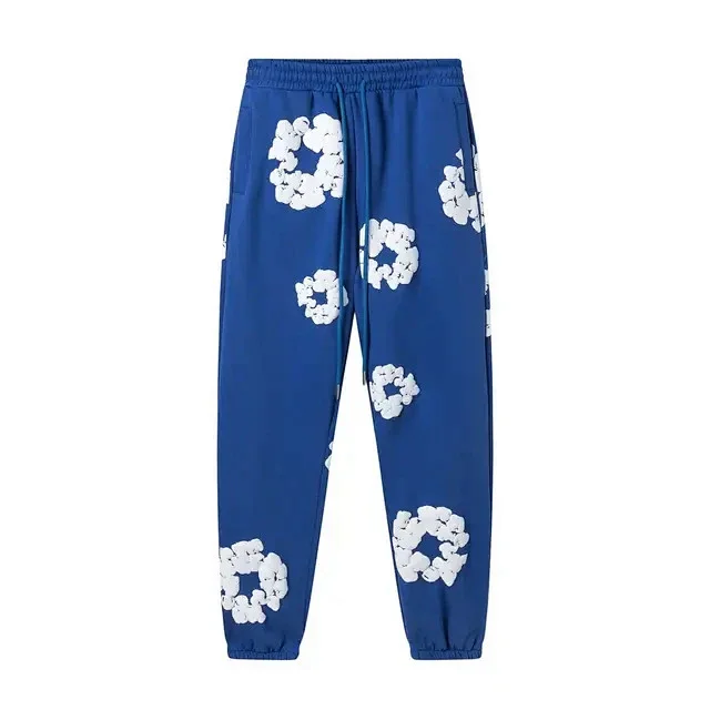 Trendy Oversized Foam-Print Hoodie Set Detail