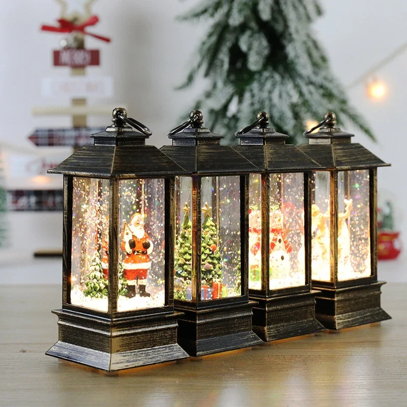 Santa Lantern Decoration