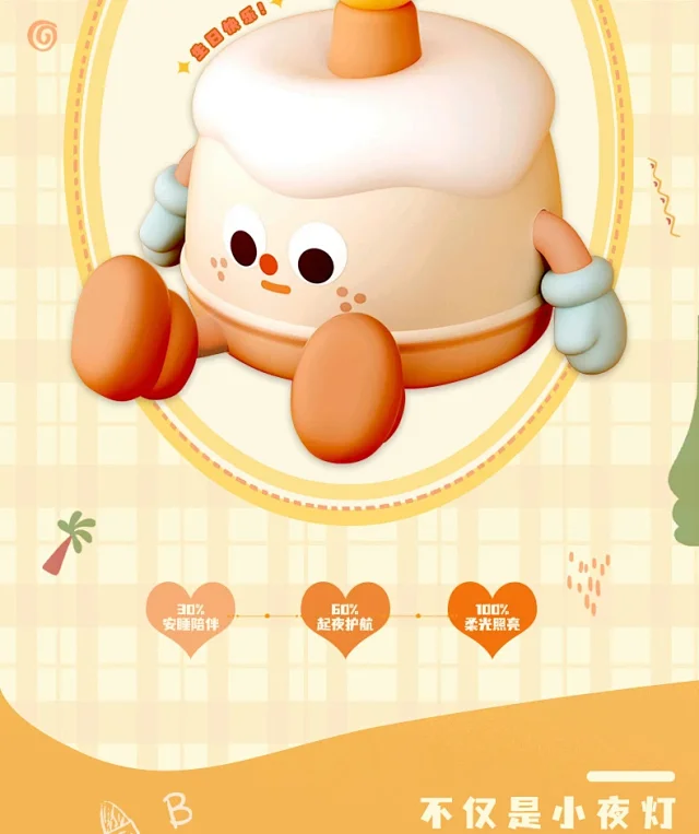 Cute Cartoon Stand Detail