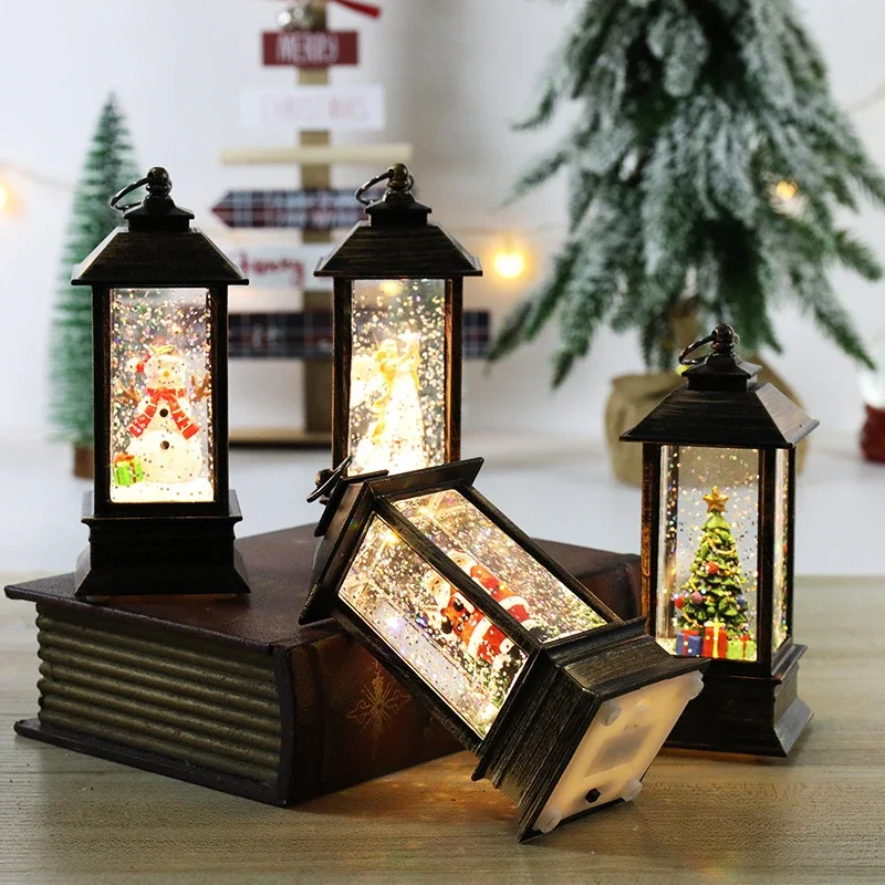 Santa Lantern Decoration