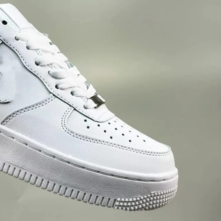 Classic White Air Force 1 Unisex Sneakers