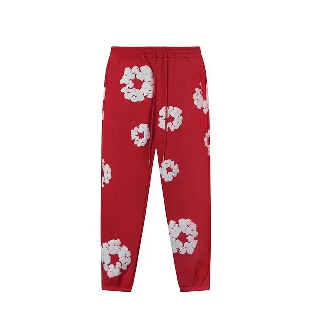Trendy Oversized Foam-Print Hoodie Set Detail