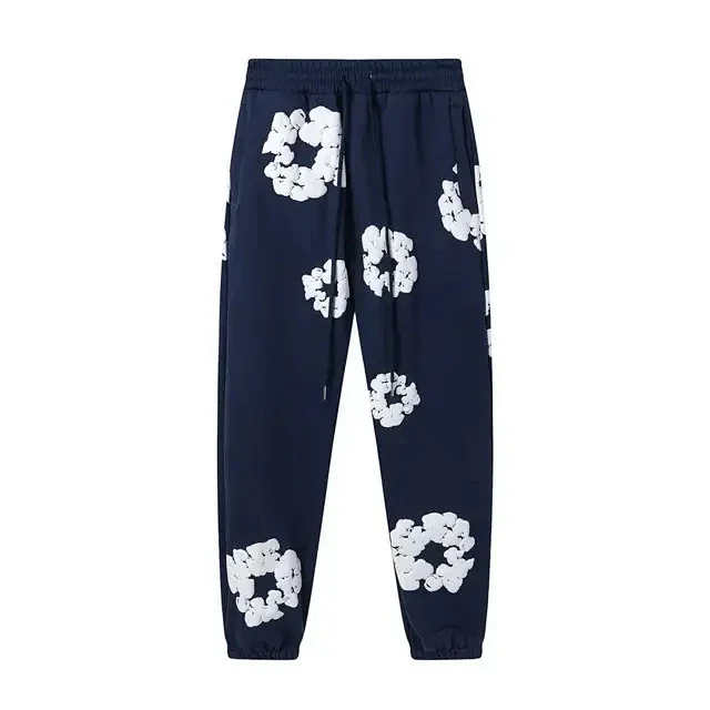 Trendy Oversized Foam-Print Hoodie Set Detail
