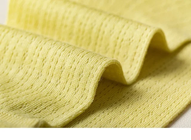 Summer Women's Mid-Calf Breathable Combed Cotton Solid College Style Ins Mesh Heap Socks Detail
