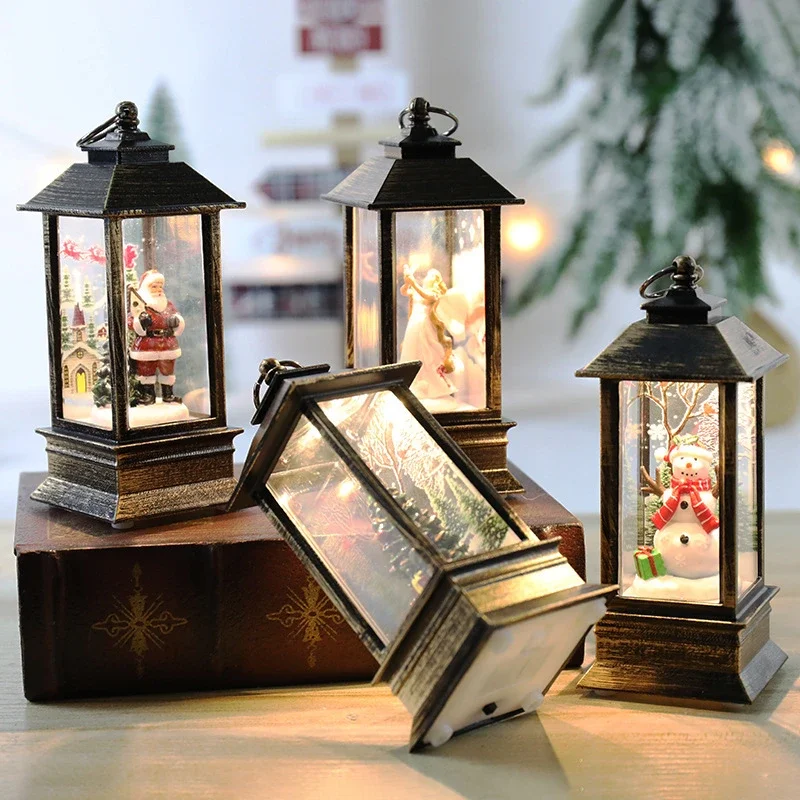 Santa Lantern Decoration