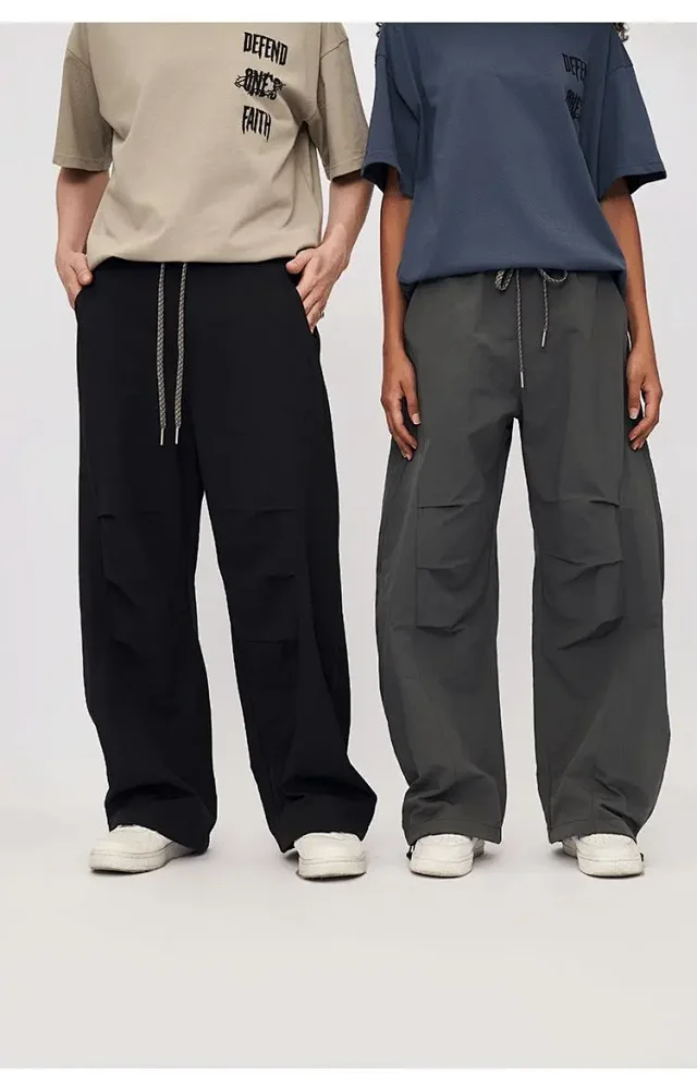 RFSD Men's | 2025 New Pleated Straight Trousers Detail