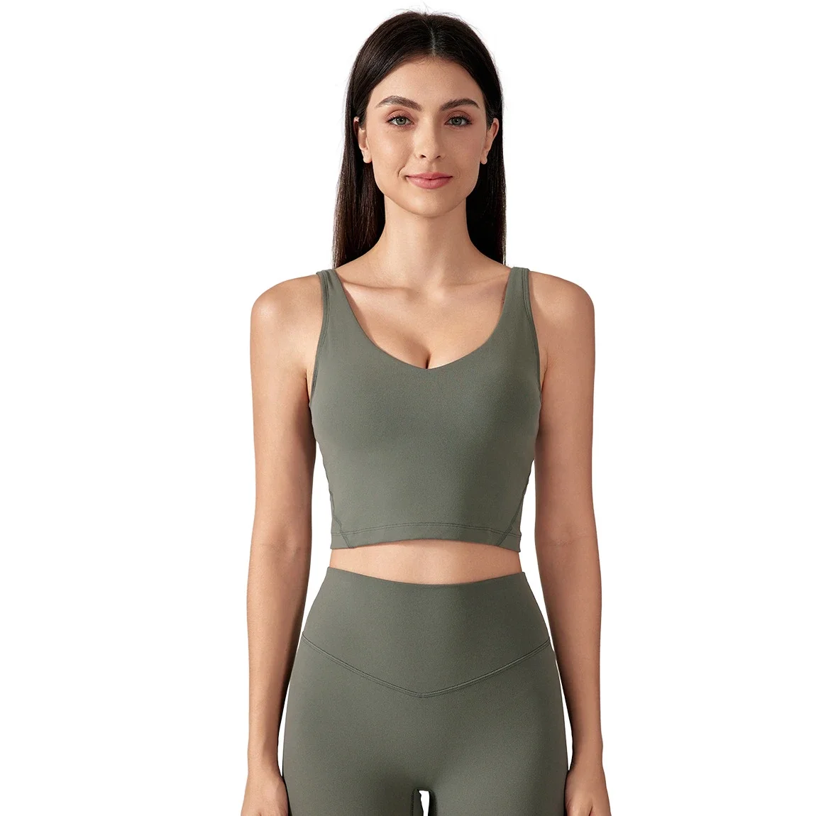 High-Support U-Back Yoga Bra (S2054)