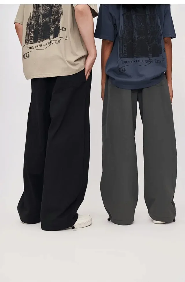 RFSD Men's | 2025 New Pleated Straight Trousers Detail