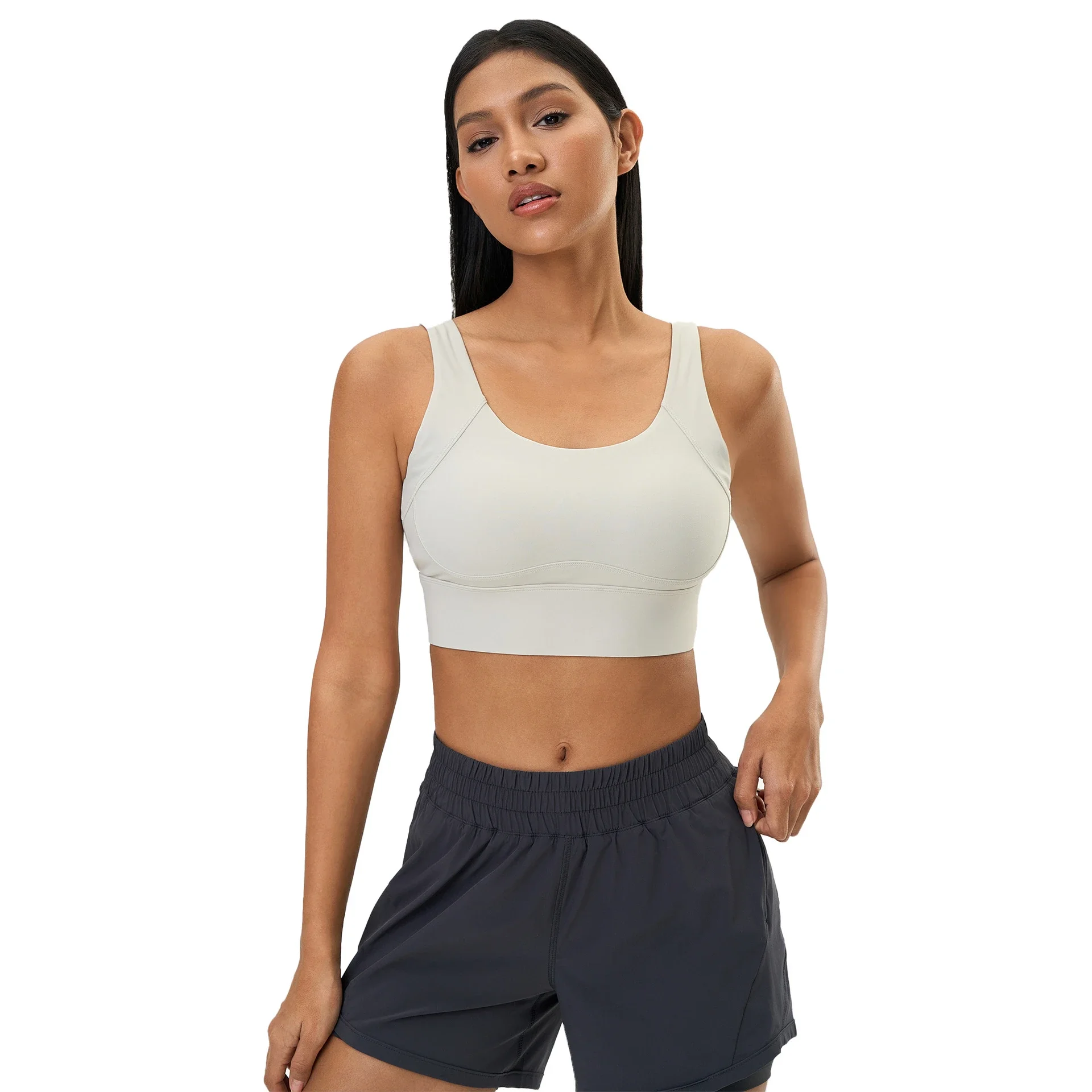 High-Support Bare-Fit Yoga Bra