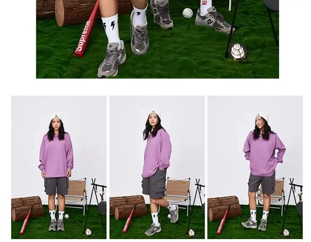 RFSD Men's 2025 Fall/Winter Waffle Crewneck Long-sleeve T-shirt Detail