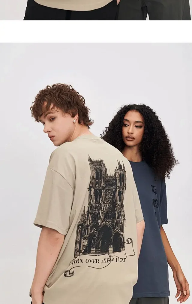 RFSD Men's | 2025 Summer Castle Print T-shirt Detail