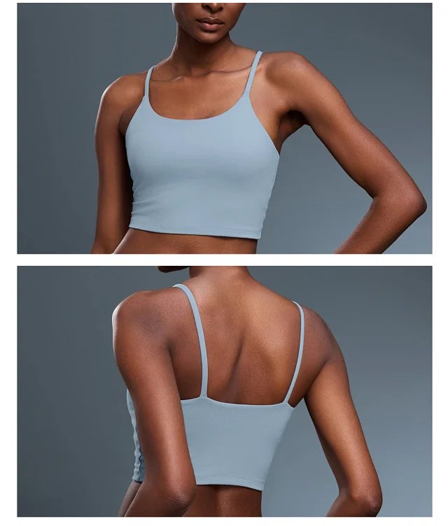 Padded Racerback Yoga Top (C5238) Detail